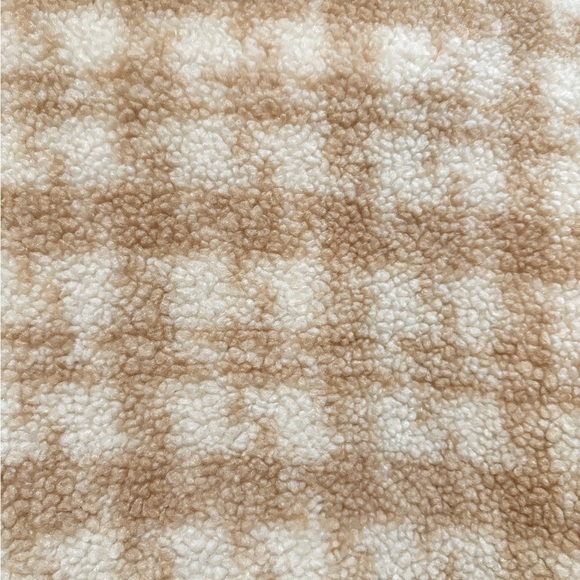 Blu Pepper Neutral Plaid Nubby Jacket - Picture 6 of 7